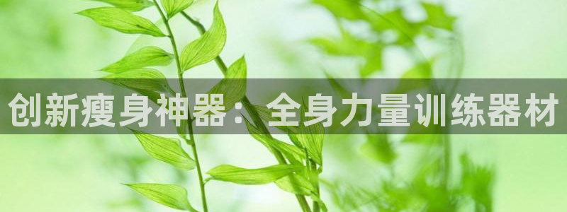 征途国际集团官网网址:创新瘦身神器:全身力量训练器材