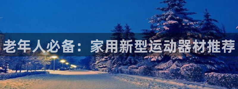 征途国际平台体育:老年人必备:家用新型运动器材推荐
