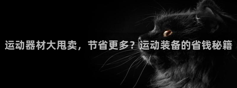 征途国际科技:运动器材大甩卖,节省更多?运动装备的省钱秘籍